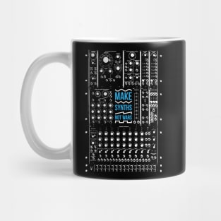 Make Synths Not Wars / Modular / White Mug